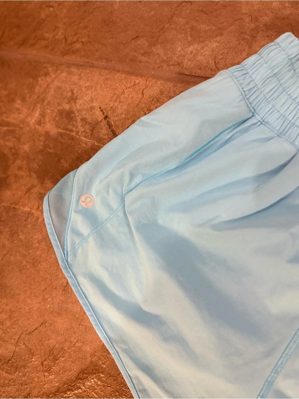 lululemon athletica Light Blue Women's Athletic Shorts